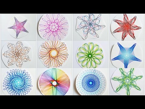Spirograph designs Compilation