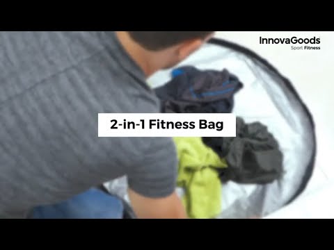 InnovaGoods Sport Fitness 2-in-1 Fitness Bag