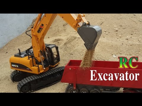 Excavator RC Review | Huina Toys 1550