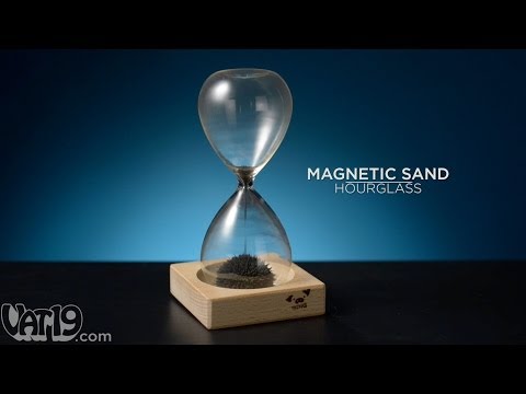 Magnetic Sand Hourglass Demo