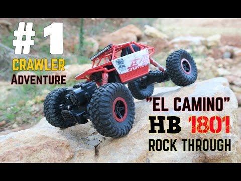 HB P1801 Rock Through Crawler First Run - 1# Adventure 1/18 4WD @ El camino
