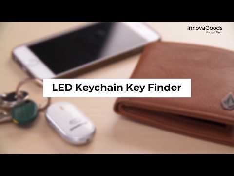 InnovaGoods Gadget Tech LED Keychain Key Finder