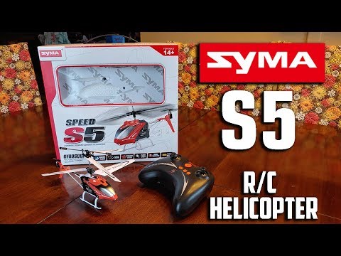 Syma S5 R/C Helicopter Review