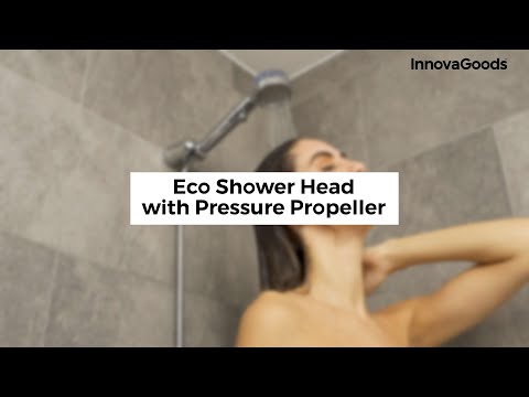 InnovaGoods Eco Shower Head with Pressure Propeller